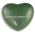 Puffy Heart shaped Aventurine stone 35MM